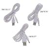 Replacement 5V Power USB Cable Fast Charging USB To 3.5mm X 1.35mm Adapter Jack