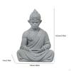 Resin Figurine Mother Statue Collectible Birthday Gift Sculpture Tabletop Ornament Monkey Buddha