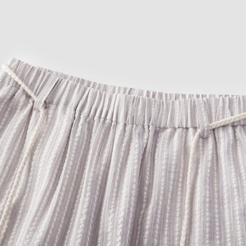 Semir Women's Striped Wide-Leg Casual Pants