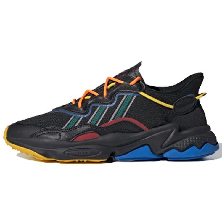 

Adidas Angel Chen x Ozweego Black Collegiate Green Мужские кроссовки Core-Black Power-Red FX1943