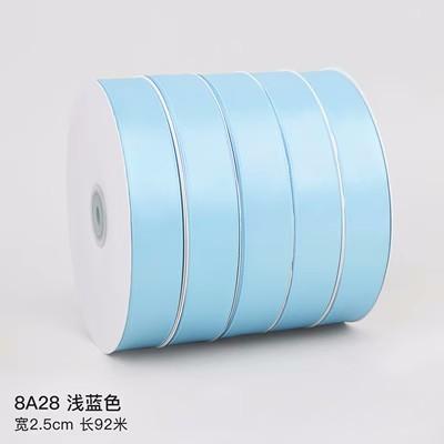 2.5cm Birthday Cake Packaging Ribbon Bow Packaging Ribbon Bouquet Bouquet Flowers Decorated with Red Ribbon for Valentine s Day 2.5CMX100YARD