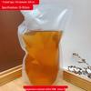 Large Caliber Self-Standing Angled Spout Bag for Food-Grade Liquid Portioning