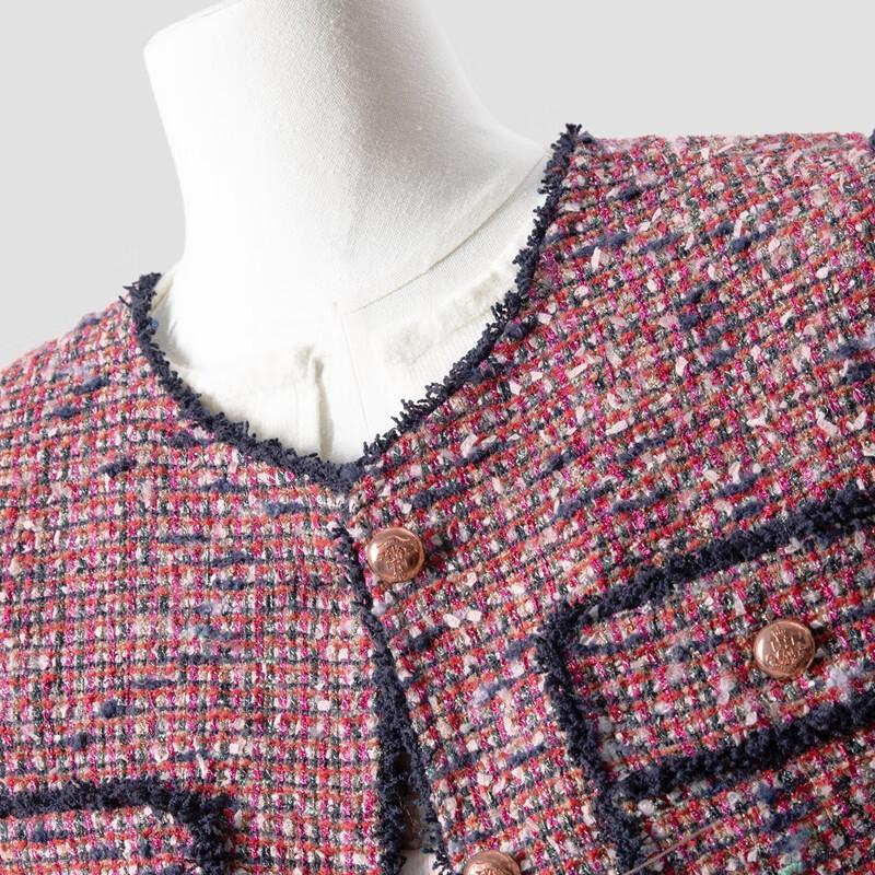Women's Retro Tweed Vest