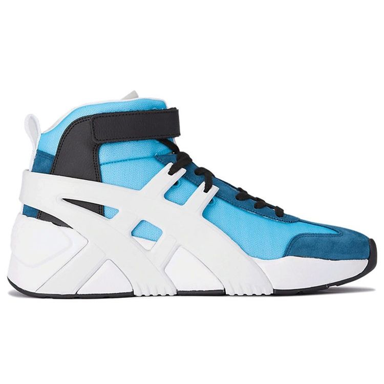 ONITSUKA TIGER Big Logo Trainer High Top Lifestyle Shoes Unisex Sneaker Blue White 1183A909-400