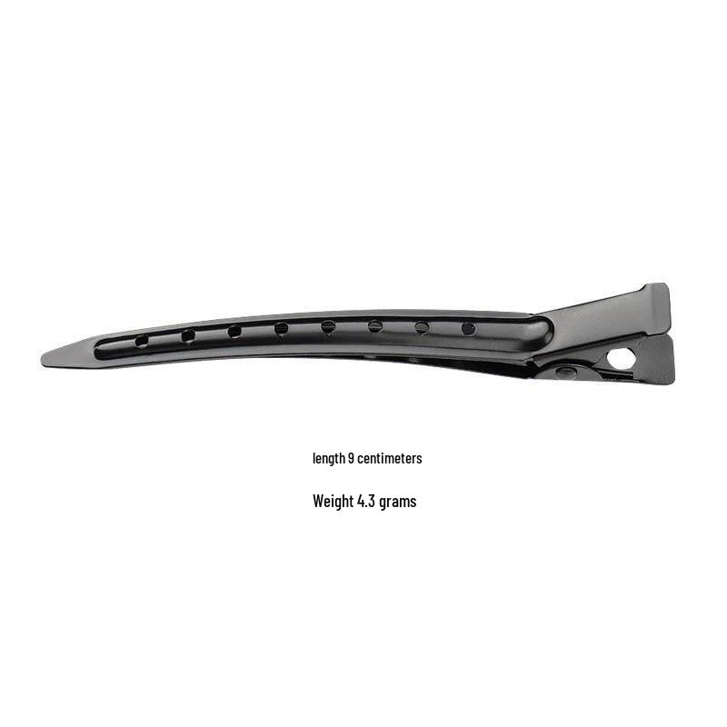 Pointed Tip Hair Styling Clip - Metal, Volumizing, Electroplated