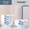 2026 Stylish 8-Piece Dinnerware Set: Plates, Bowls & Chopsticks for Student Dorms