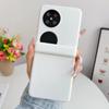 Magnetische effen kleur Huawei Pocket2 hoes - Valbestendig, Opvouwbaar, Scherm & PC Harde beschermhoes