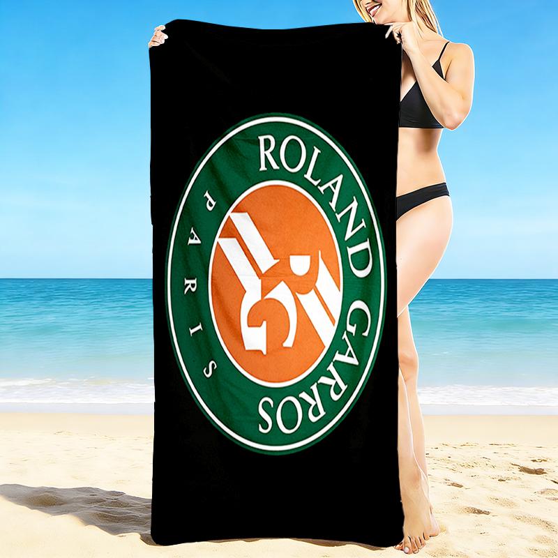 1Pc Rogrand Slam Tennis Tournament Beach Towel, Quick Dry, Multi-Use for Beach Pool Gym Yoga Home Travel, Christmas, Halloween, Xmas Gift M928642