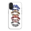 Phone Case - MANIACASE - Iphone 16 - Silicone - Flexible - Colorful Lips Mouth