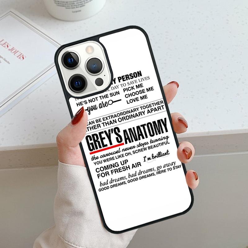 

Greys Anatomy You re My Person Phone Case For iPhone 17 Air 11 12 13 14 15 16 Pro Max Cover For iPhone 17 Air Max Plus iPhone 11pro max