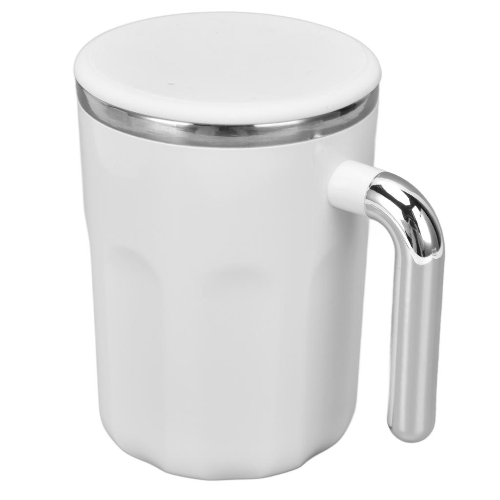 Self Stirring Coffee Mug 360ml Temperature Difference Auto Stirring Stainless Steel Cup with Lid