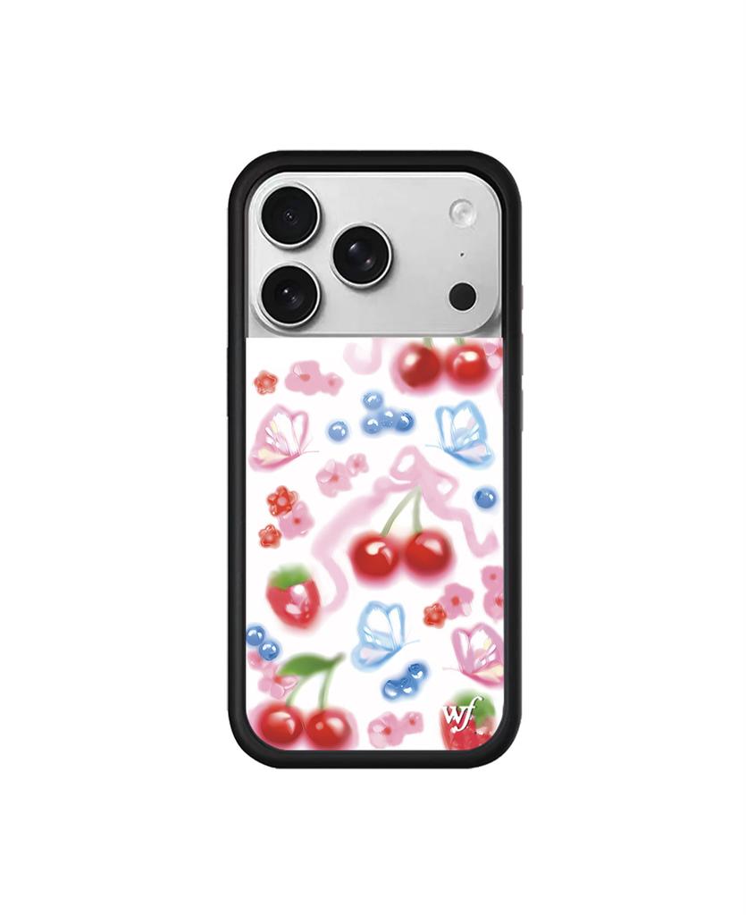 Nový Květinový INS 3D WF Roztomilý Jahodový Třešňový Kryt na Telefon pro 17 12 13 14 Pro Max 16 Plus 15 pro 17Pro Kreslený Ochranný Kryt
