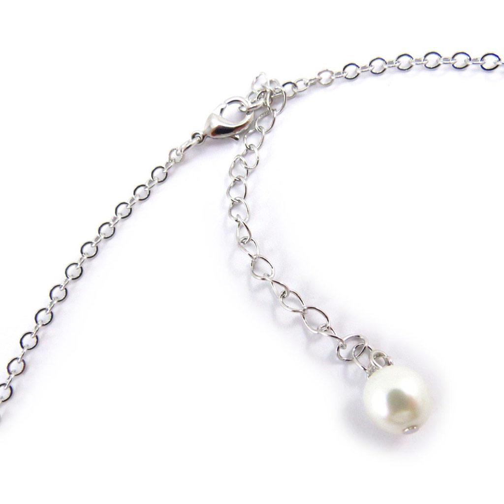 Les Trésors De Lily [J6288] - Collier 'Sissi' ivoire gris