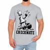 Checkmate Mens T-Shirt Funny Chess Design Gamer Retro Novelty Gift For Him