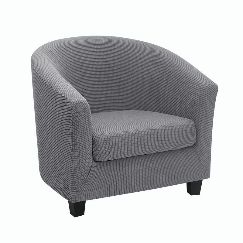 Badekar Stoltrekk Jacquard Elastisk Stoff Lenestol Sofa Sete Slipcover Protector