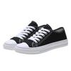 Buty płócienne wiosna i lato nowe niskie studenckie retro czarno-białe buty na desce buty codzienne