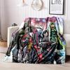 1 Stück Decke mit Horrorfilm-Thema, Ganzjahres-Leichtgewicht für Zuhause, Büro, Outdoor-Nickerchen, Multifunktionale Decke, Halloween-Geschenke