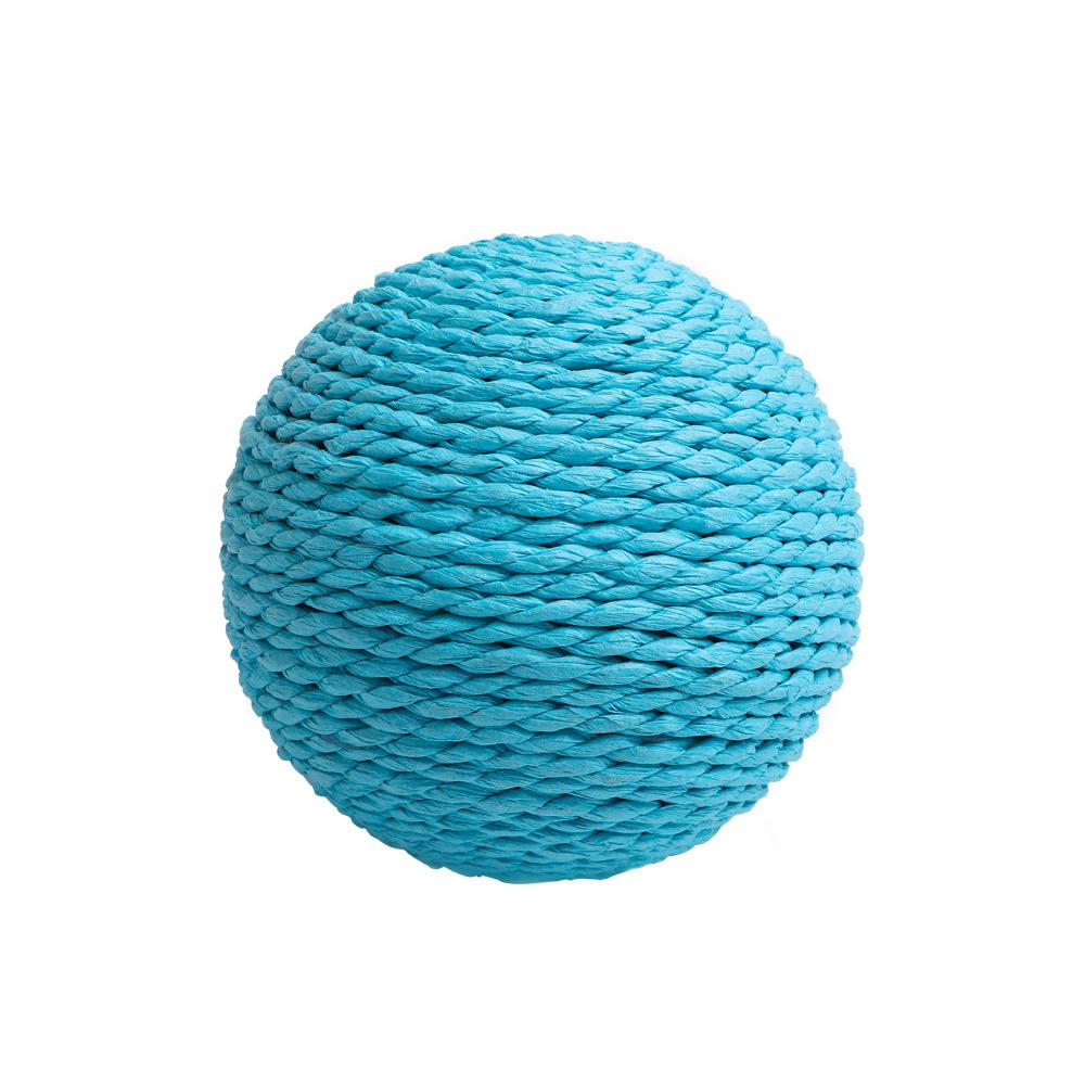 Self-fun Cat Toy Ball, Sisal Ball, Super Large 10cm, Teething, Paper Rope Ball, Anti-loss Cat Ball, Cat Play Toy