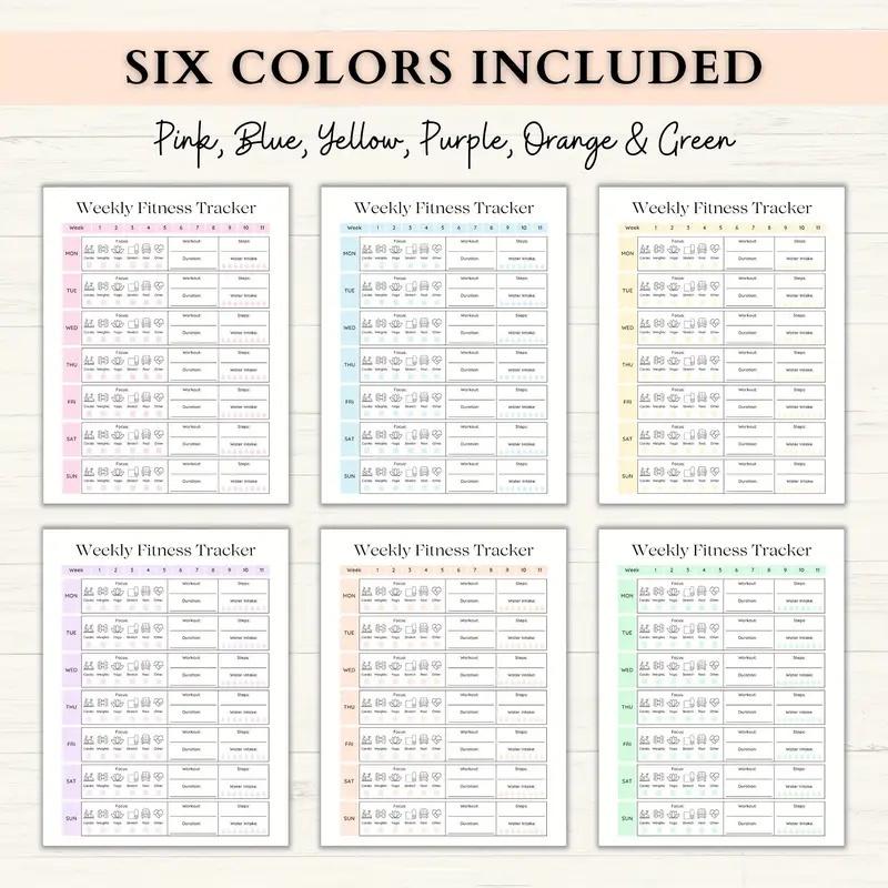 75-Day Fitness Challenge Planner Ultimate Fitness & Weight Loss Tracker Spiral-Bound Workout Log For Health & Wellness