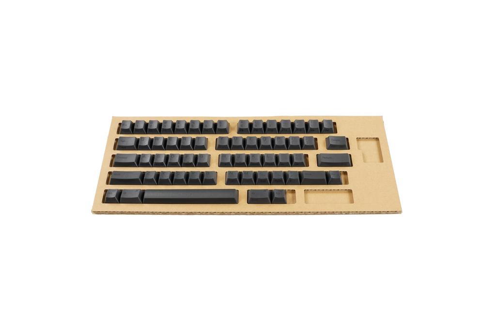 PFU HHKB Professional Series Key Top Set Black Upper Left Printing Layout (English Model) PD-KB400KTB