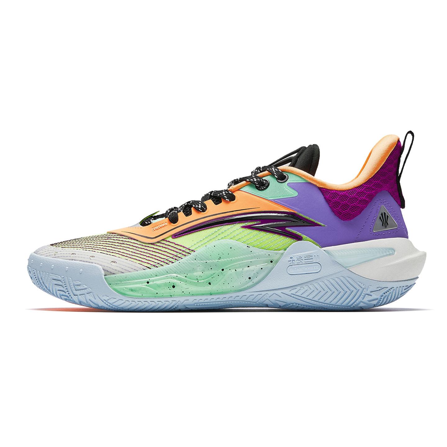 Anta Men s Kai 1 Speed Green Purple 8125B1128S-2 44.5