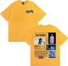 Cantante Aitana Cuarto Azul Álbum Tour Portada Camisetas Unisex Tendencia de Moda High Street Camiseta Mujer Verano Cuello Redondo Camisetas de Algodón