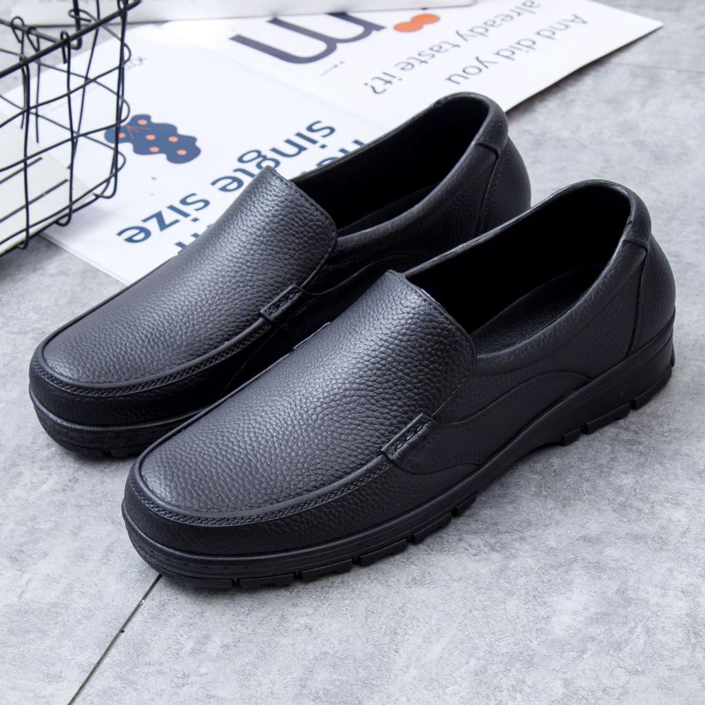 Mote PVC Unisex Regnstøvler Herre Komfortable Arbeidsregnstøvler Kjøkken Sklisikre Vanntette Spesielle Sko Utendørs Fiskestøvler