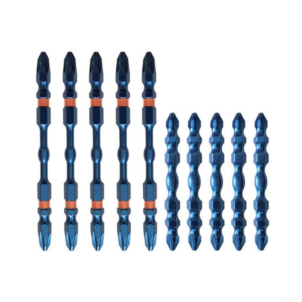 Schraubendreher-Bit magnetisch PH 2 1/2 Stück legierter Stahl blau
