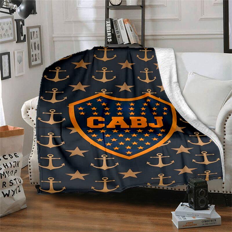 CABJ Flannel Blanket Soft All-Season Throw, Design for Camping, Car Travel, Hiking Sofa, Bed, Office Perfect Gift for Parties
