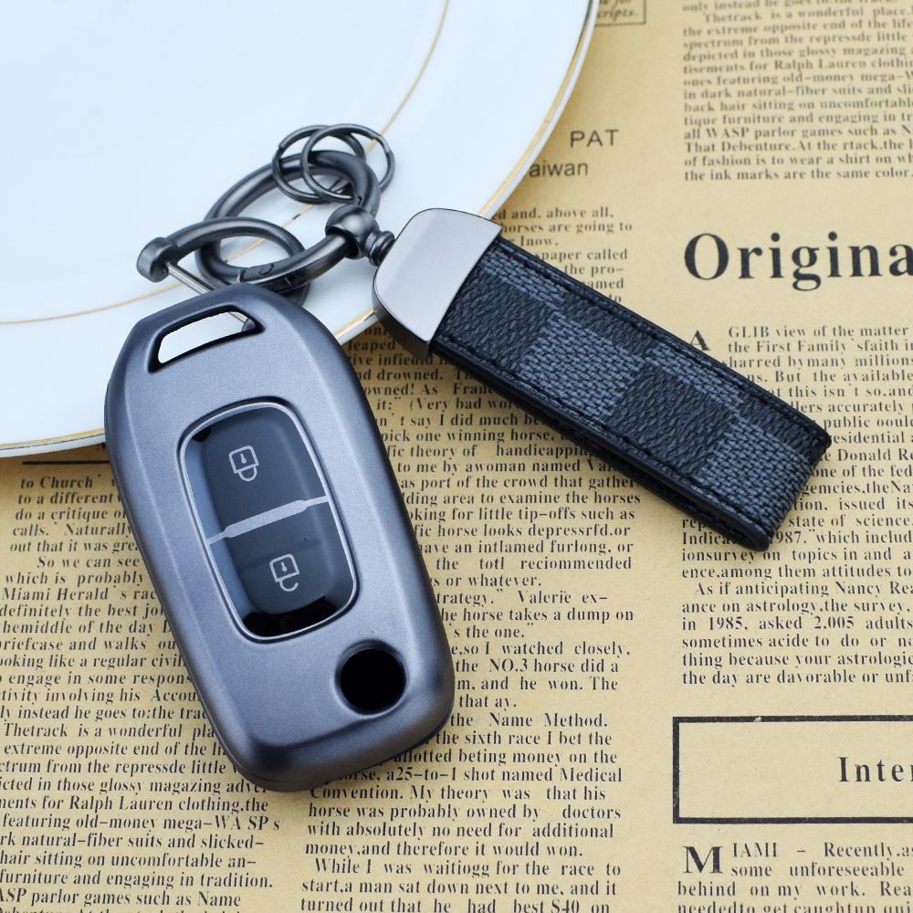 2/3 Buttons Tpu Flip Key Fob Case Cover For Renault Megane Captur Kadjar Symbol Koleos Remote Key Chain Accessory