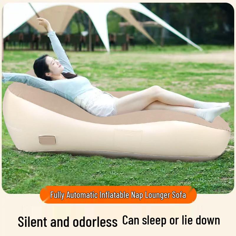 Automatic Inflatable Camping Sofa Bed with One-Button Inflation