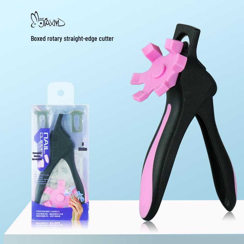Multifunctional U-Shaped Nail Tip Cutter: Anti-Splash Scissors for French and Gel Extensions