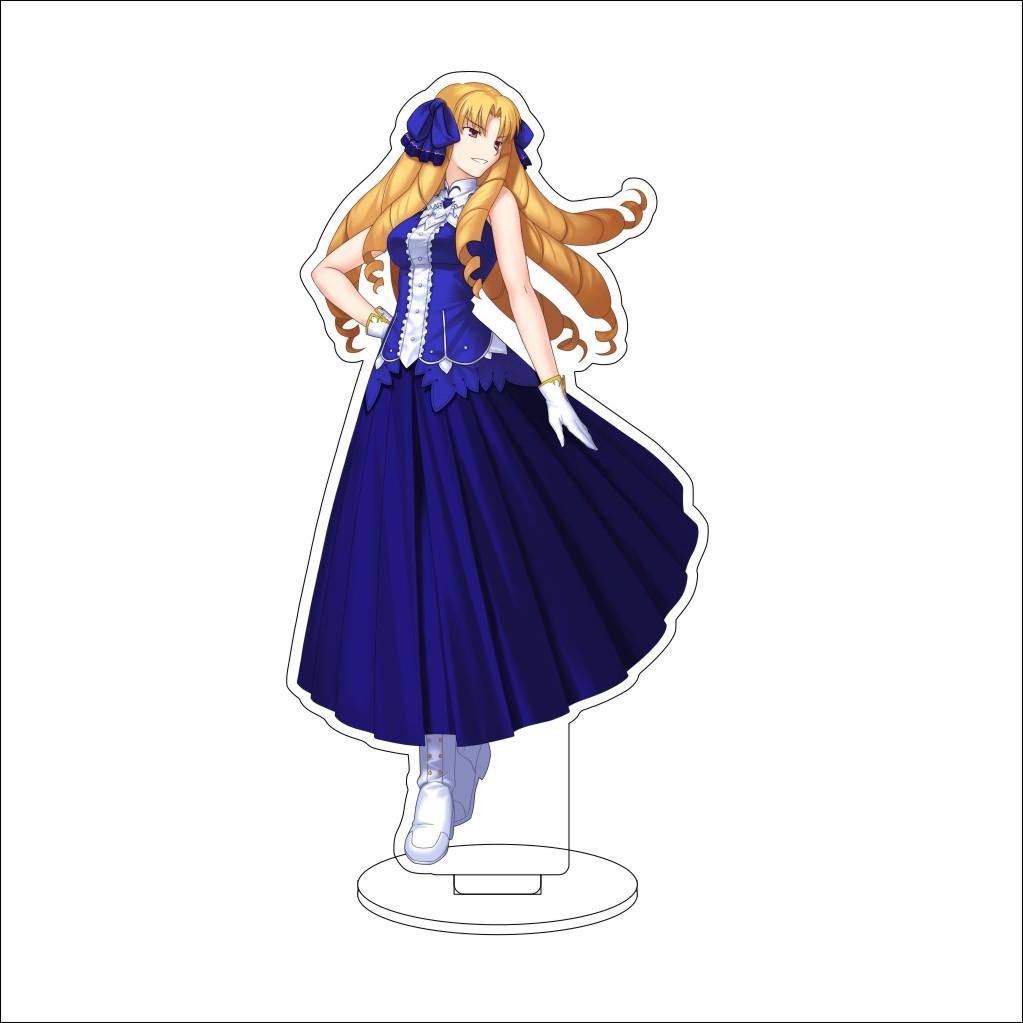 16CM Anime Fate stay night Cosplay Acrylic Stand Ornaments Sakura Matou/Illyasviel von Einzbern Figure Stand Halloween Gifts