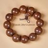 Goldenes Seiden-Sandelholz Armband 2.0 Altes Material Holz Buddha Perlen Armband für Männer und Frauen Paarschmuck Sandelholz Rosenkranz Kultureller Spielschmuck