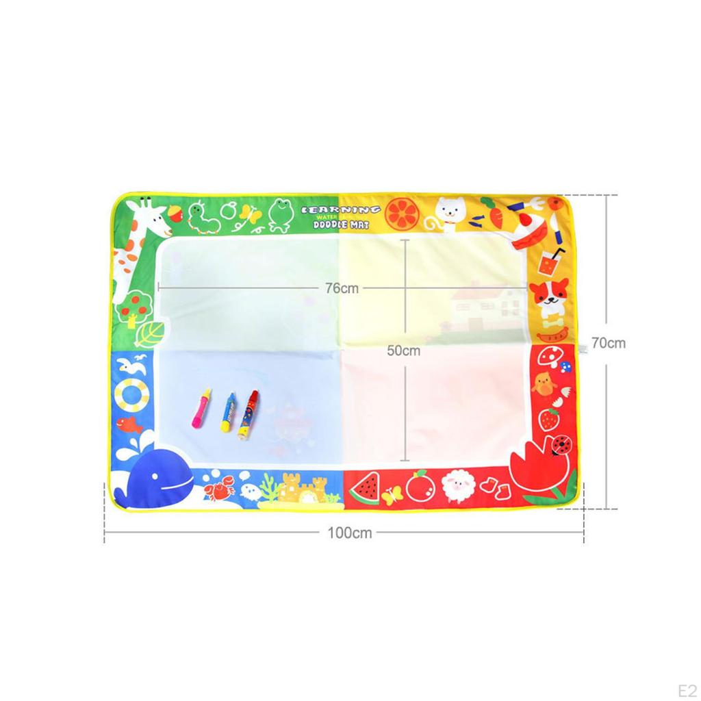 Creative Coloring Mat - Mess- Drawing Pad for Kids Educational Toy Ages 2-6+