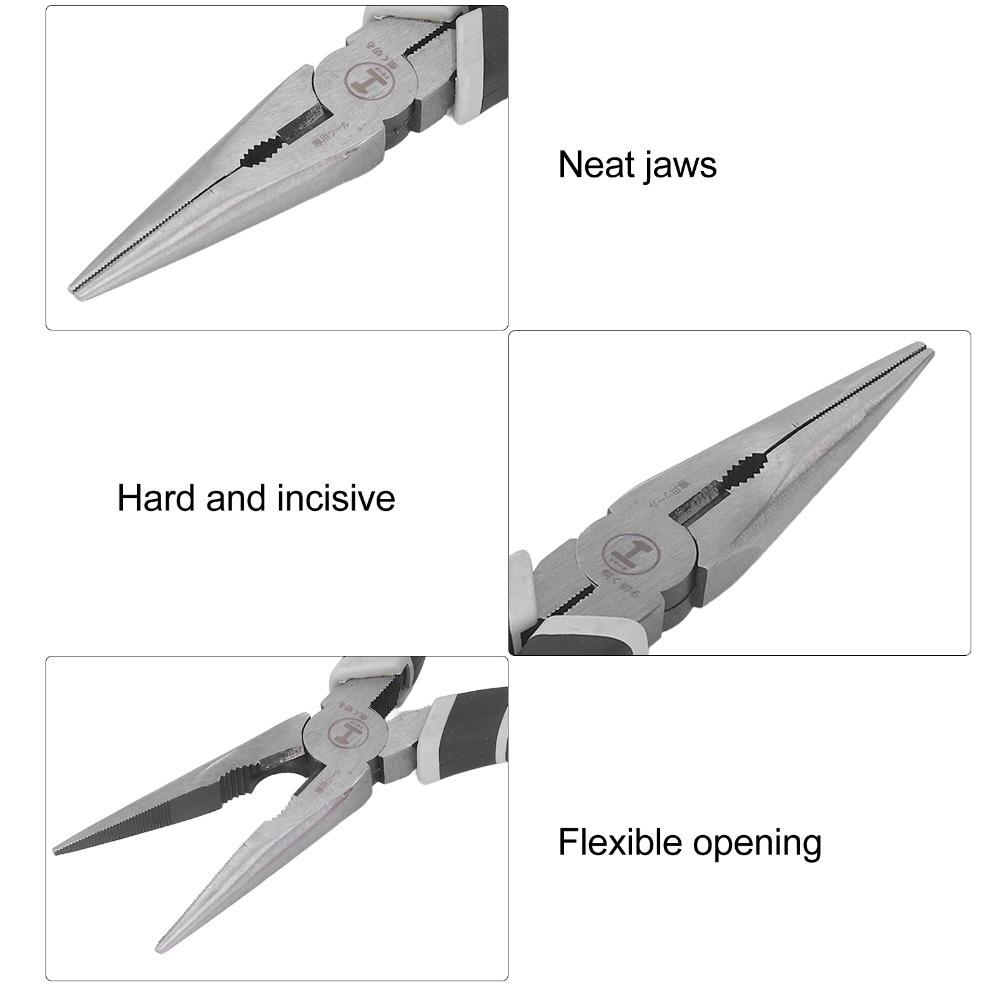 High Hardness Combination Plier 8in Lineman Plier Practical Electrician Plier Electrician needle-nose pliers