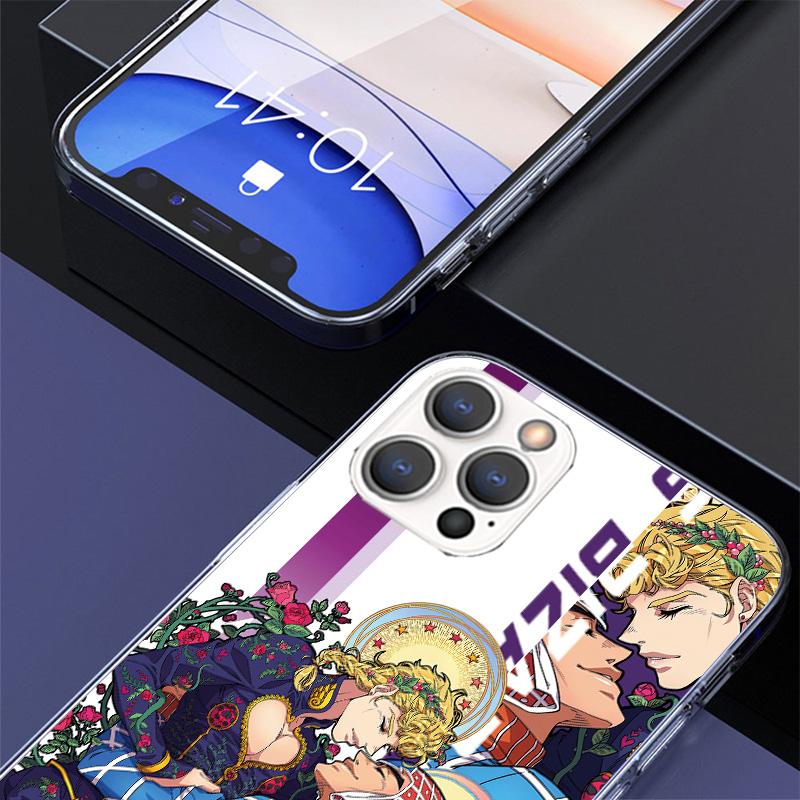 JoJo Bizarre Adventure Anime Phone Case For iPhone 17 Air 16 Pro Max 16E 15 + 14 Plus 11 12 13 Mini 7 8 SE Gift Print Cover Fund