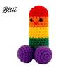 Handmade Festive Ornament Crochet Ornament, Funny Positive Desk Buddy, Cute Figurine, Emotional Support Keepsake Gift for Friends Coworkers Exquisite