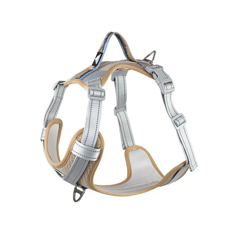 Hundegeschirr ohne Ziehen für mittelgroße und große Hunde, reflektierende Weste mit Griff, Welpenhalsband, Geschirre, Haustier-Zubehör für Spaziergänge im Freien