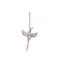 Collier Pendentif Ange Cœur de Cupidon - Cadeau Romantique Qixi pour Petite Amie