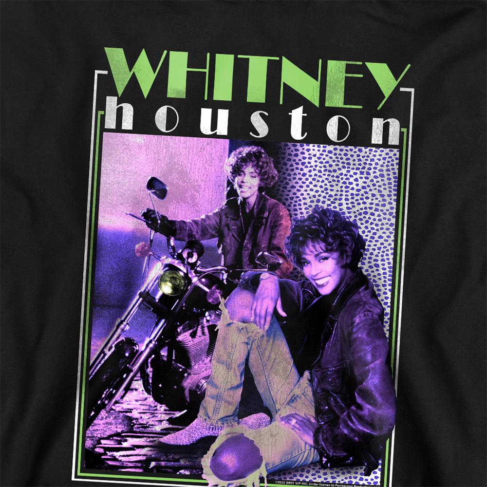 Whitney Houston Childrens/Kids Motorbike Pullover Hoodie