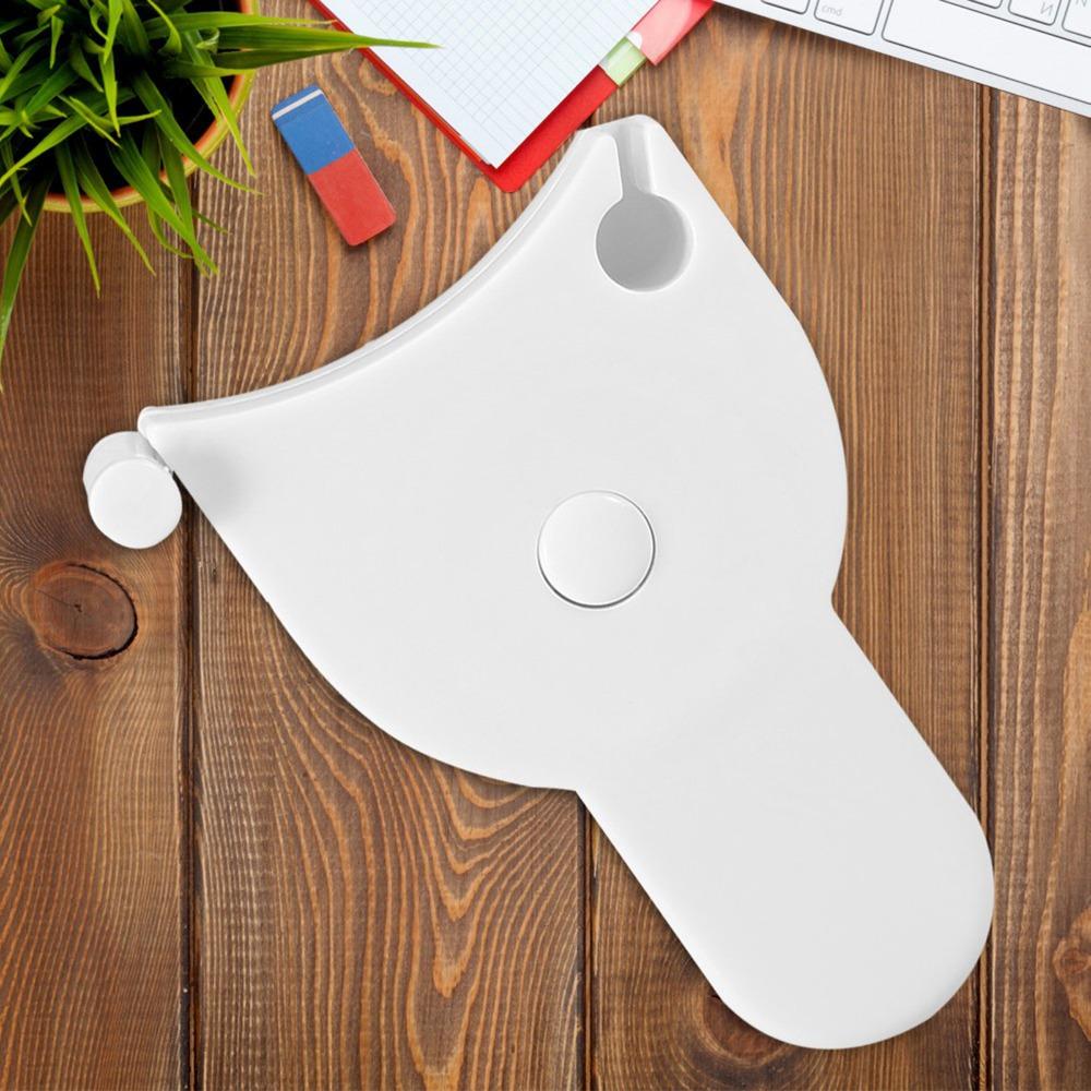 2pcs Direct Reading Retractable Tape Measure Automatic Retractable Tape For Fitness Weight Loss