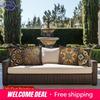 2D Exquisite Geometric Pattern Digital Print Pillowcases Pattern Cushion Cover Suitable For Sofa Bedroom Car Pillow Cover