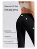 High Waist Fleece-Lined Wide Leg Yoga Pants - Tummy Control, Slimming, Warm for Autumn/Winter