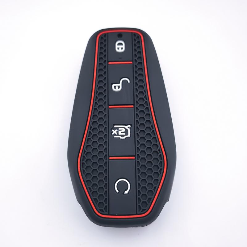

Silicone Holder Chain Key Case Car Remote Key Cover For Byd Atto 3 Han Ev Dolphin Song Pro Max Tang Dm Yuan Dolphin E2 Qin Plus