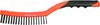 Wire Brush, Steel Wire, 3 Rows, Plastic Handle YT-6330 YATO