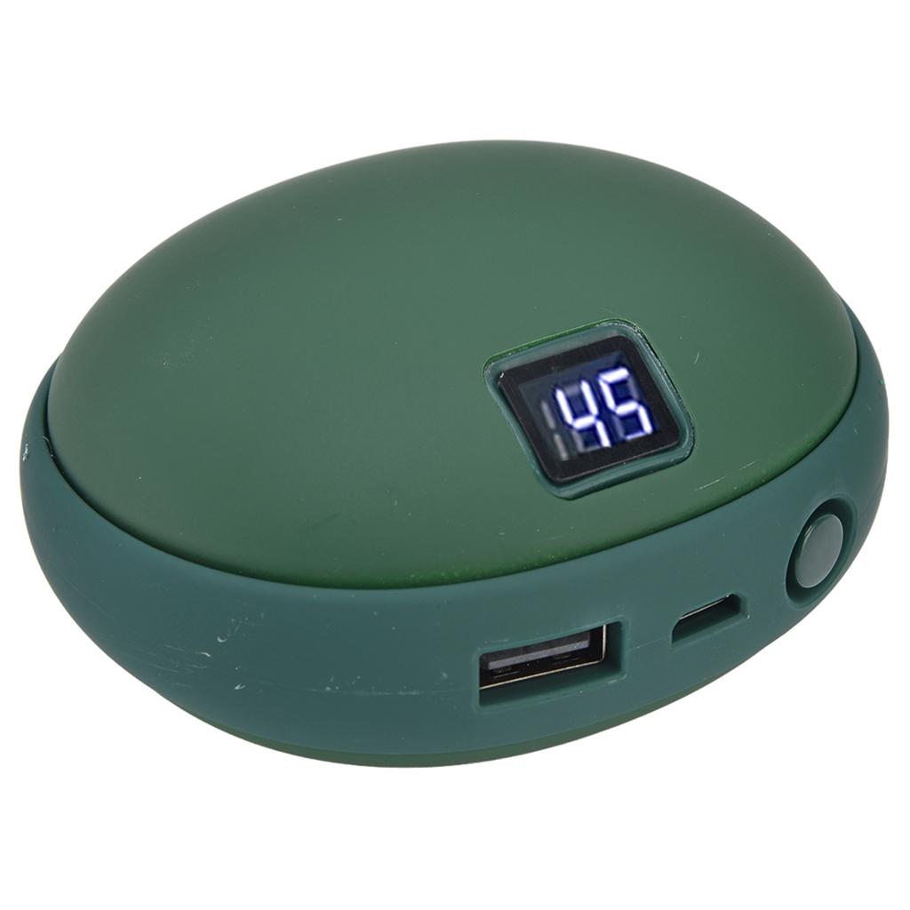 10000mAh 2 in 1 Mini Hand Warmer USB Rechargeable Electric Handy Warmer Winter Heating Tools