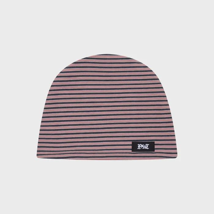 Stripe Beanie Pink