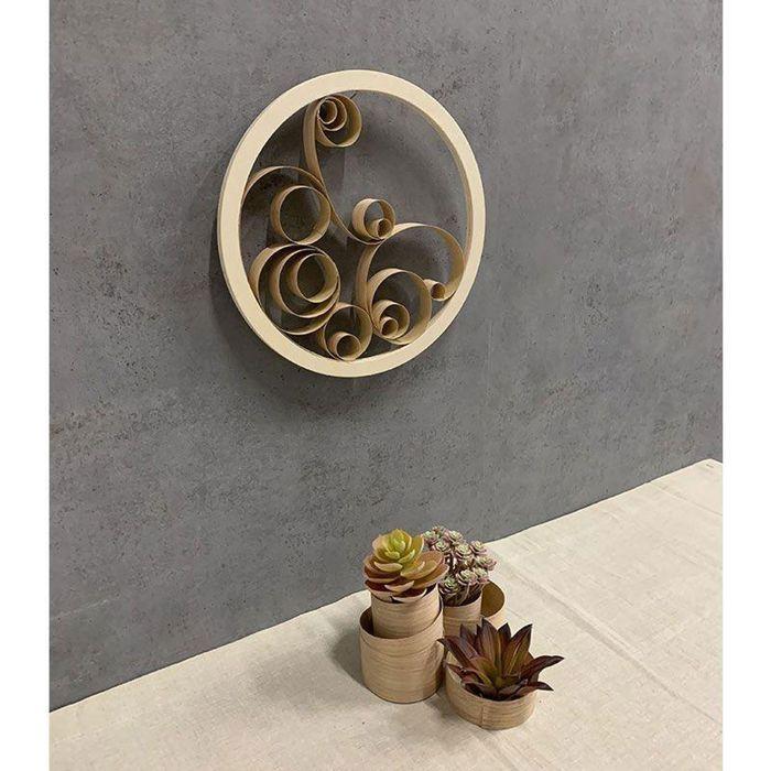 3 rubans de placage bois 20 x 125 cm