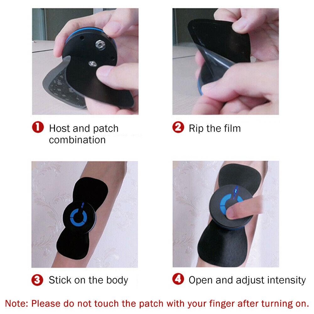 Mini Electric Shoulder Neck Massage Pad Cervical Vertebra Waist Arm Leg Massager